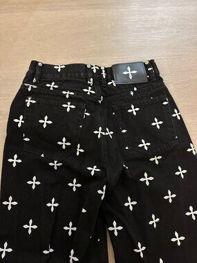 Smfk Midnight Garden Jeans in black